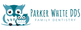 The Parker White DDS Family Dentistry website scrolling logo