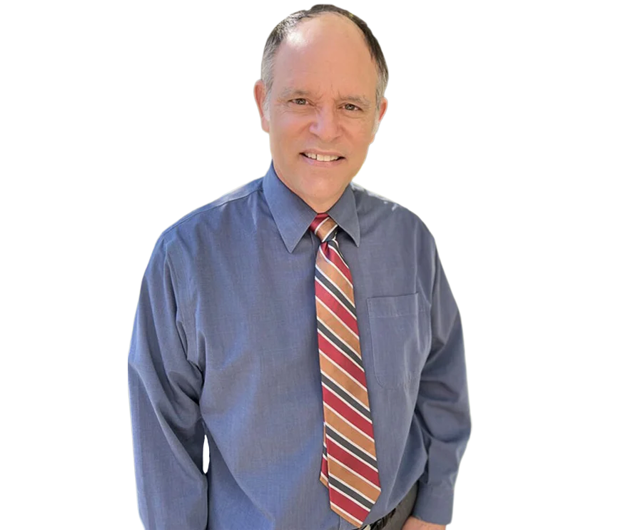 A cutout of dentist Parker White, of Parker White DDS Family Dentistry